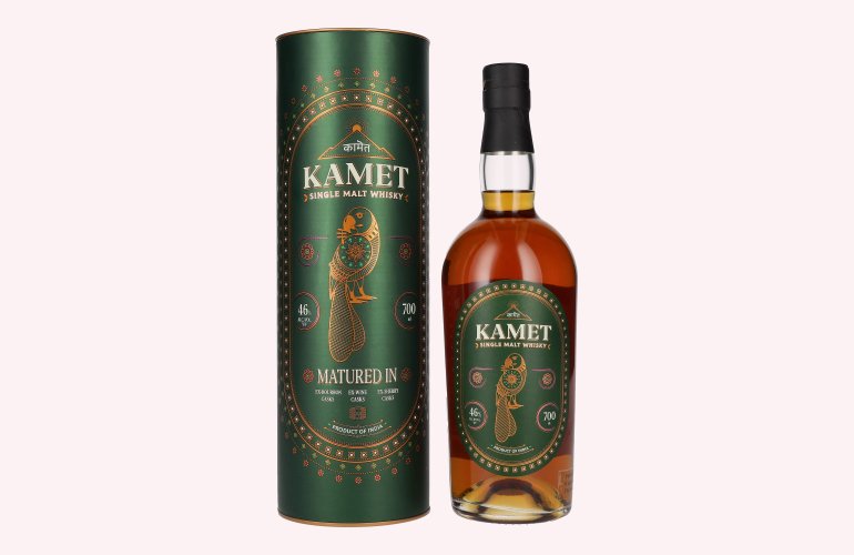 Kamet Single Malt Whisky 46% Vol. 0,7l in Giftbox