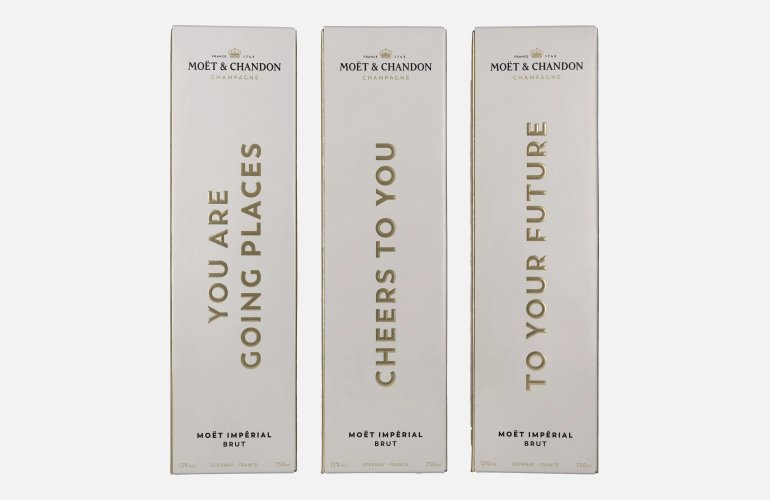 Moët & Chandon Champagne IMPÉRIAL Brut Milestones 12% Vol. 0,75l in Giftbox