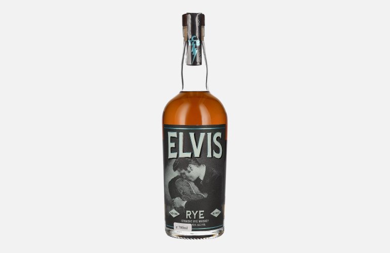 Elvis THE KING Straight RYE Whiskey 45% Vol. 0,7l