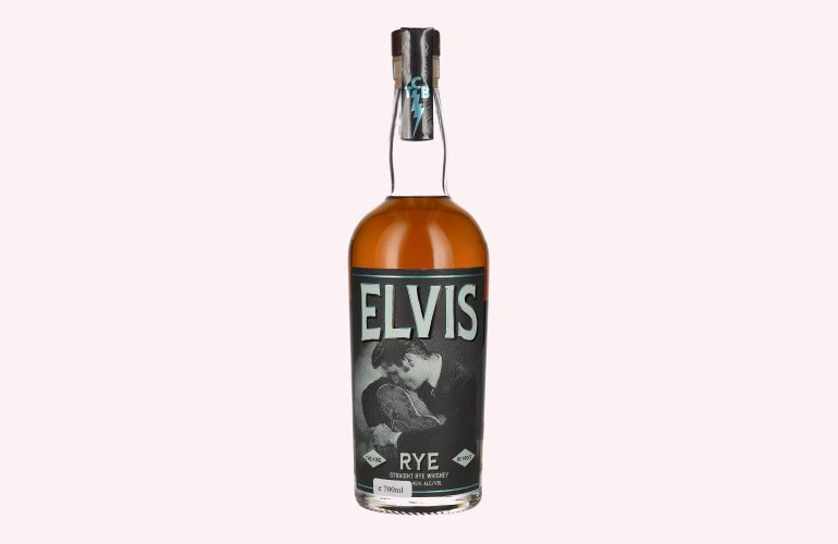 Elvis THE KING Straight RYE Whiskey 45% Vol. 0,7l