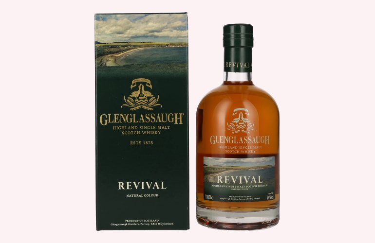 Glenglassaugh REVIVAL Highland Single Malt Scotch Whisky 46% Vol. 0,7l in Geschenkbox