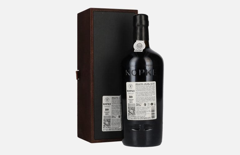 Kopke 80 Years Old TAWNY Porto 20% Vol. 0,75l in Holzkiste