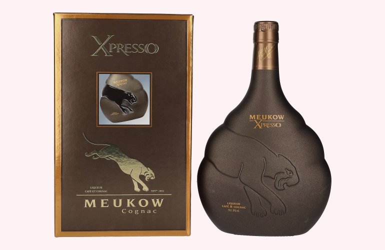 Meukow Xpresso Café & Cognac Liqueur 20% Vol. 0,7l in Giftbox
