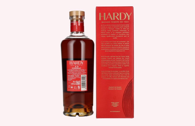 Hardy XO Fine Champagne Cognac 40% Vol. 0,7l in Giftbox