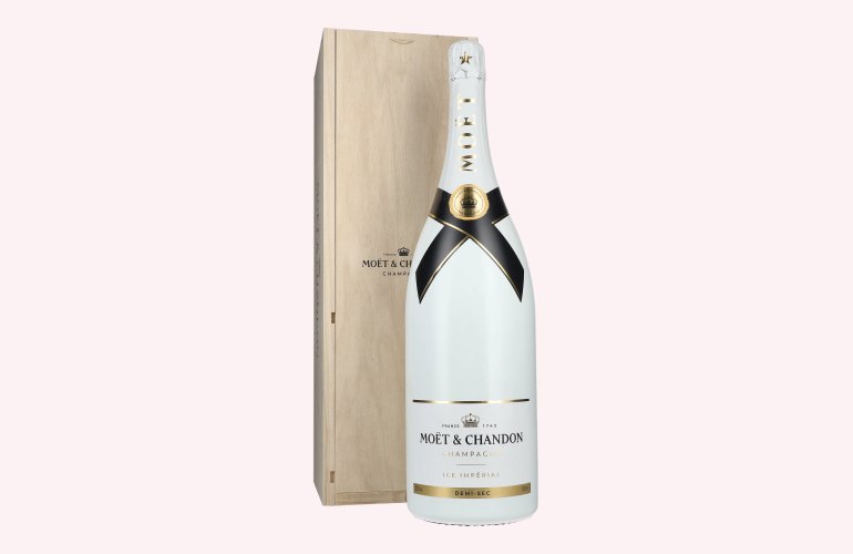 Moët & Chandon Champagne ICE IMPÉRIAL Demi-Sec 12,5% Vol. 3l in Holzkiste