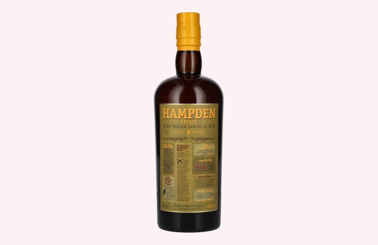 Hampden Estate 8 Years Old Pure Single Jamaican Rum 46% Vol. 0,7l
