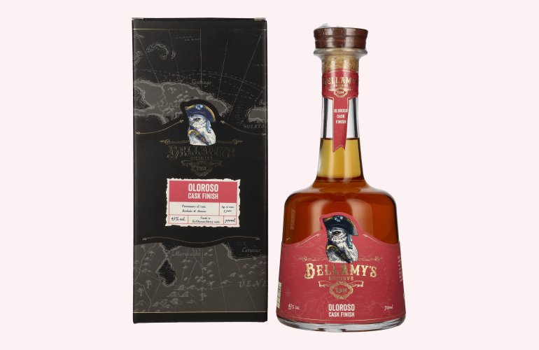 Bellamy's Reserve Rum OLOROSO CASK FINISH 43% Vol. 0,7l in Geschenkbox