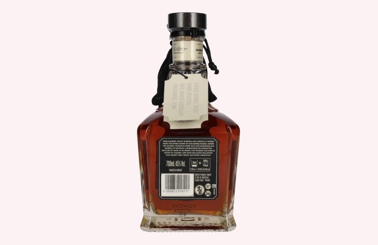 Jack Daniel's Select Single Barrel Tennessee Whiskey 45% Vol. 0,7l met Whisky Stones