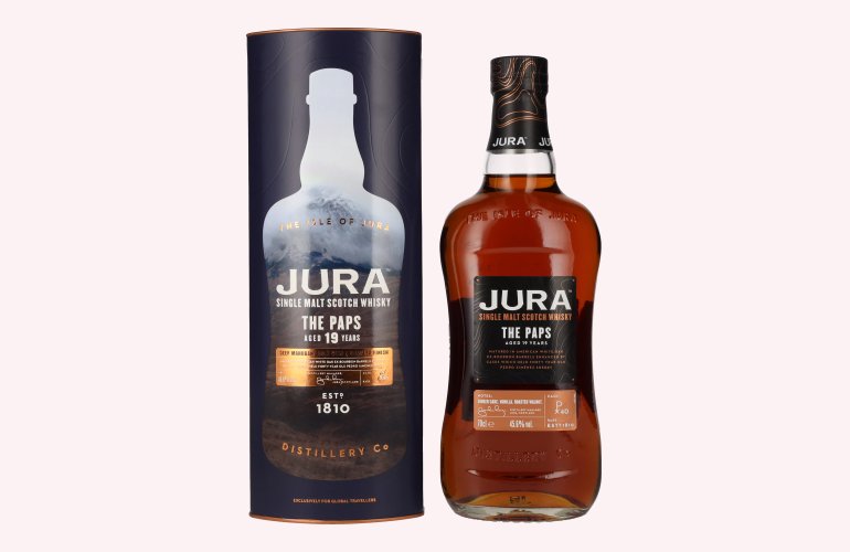 Jura THE PAPS 19 Years Old Single Malt Scotch Whisky 45,6% Vol. 0,7l in Giftbox