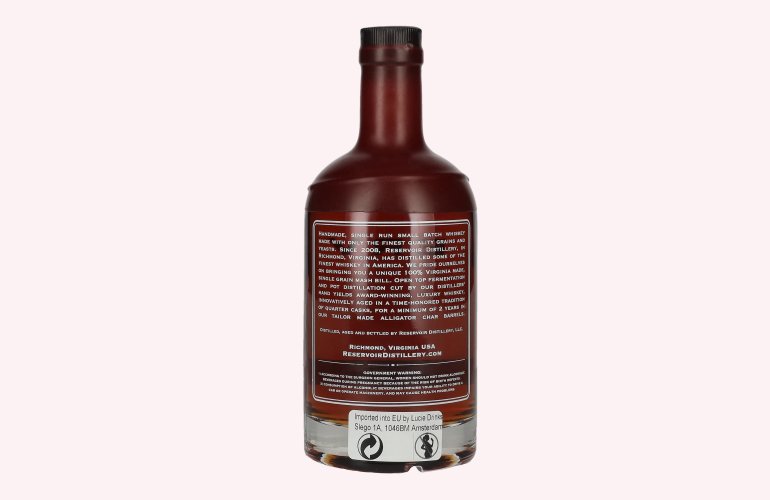 Reservoir Virginia Rye Whiskey Batch 1 Year 2024 50% Vol. 0,7l