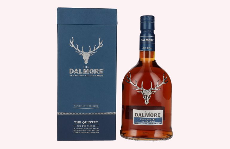 The Dalmore THE QUINTET Highland Single Malt 44,5% Vol. 0,7l in Geschenkbox