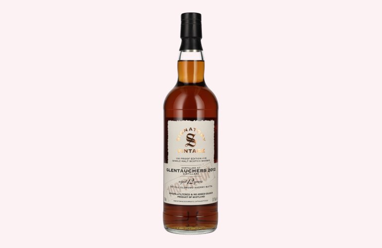 Signatory Vintage 100 Proof Edition GLENTAUCHERS 12 Years Old Single Malt #18 2012 57,1% Vol. 0,7l