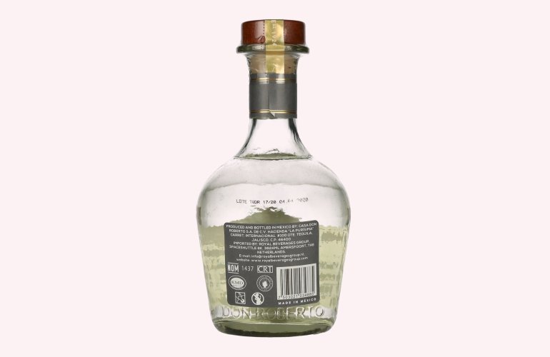 Don Roberto AÑEJO CRISTALINO 100% Agave 40% Vol. 0,7l