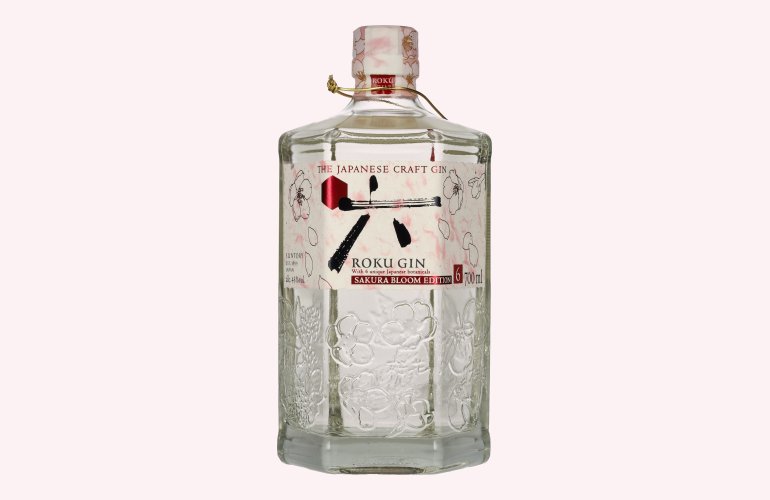 Roku Gin The Japanese Craft Gin Sakura Bloom Edition 6 43% Vol. 0,7l