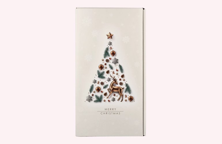 Präsentkarton Merry Christmas 2er 36 cm