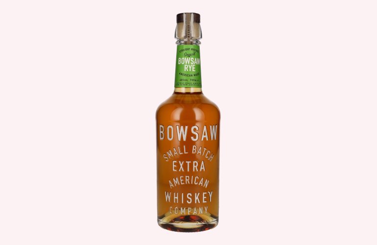 Bowsaw STRAIGHT RYE Small Batch American Whiskey 40% Vol. 0,7l