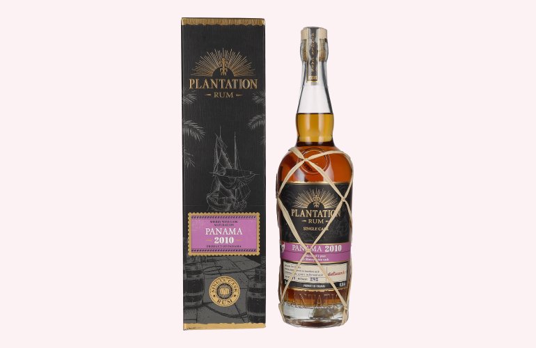 Plantation Rum PANAMA 2010 Single Cask Sherry Finish by delicando 2023 50,3% Vol. 0,7l in Geschenkbox