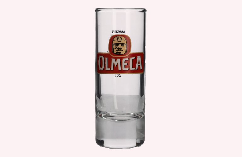 Olmeca Tequila Shotglas with calibration 2 cl/4 cl