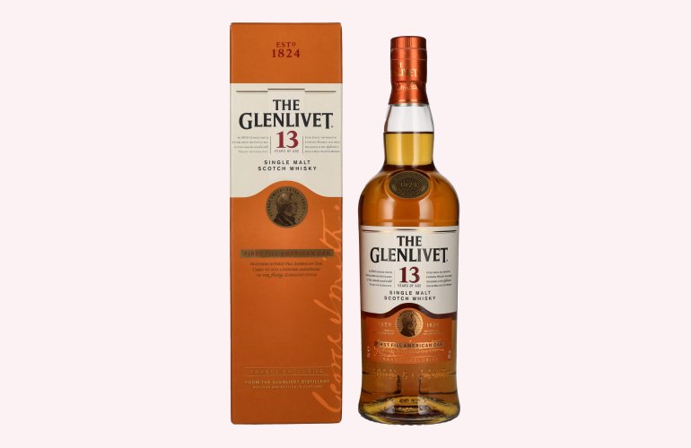 The Glenlivet 13 Years Old FIRST FILL AMERICAN OAK 40% Vol. 0,7l in Geschenkbox