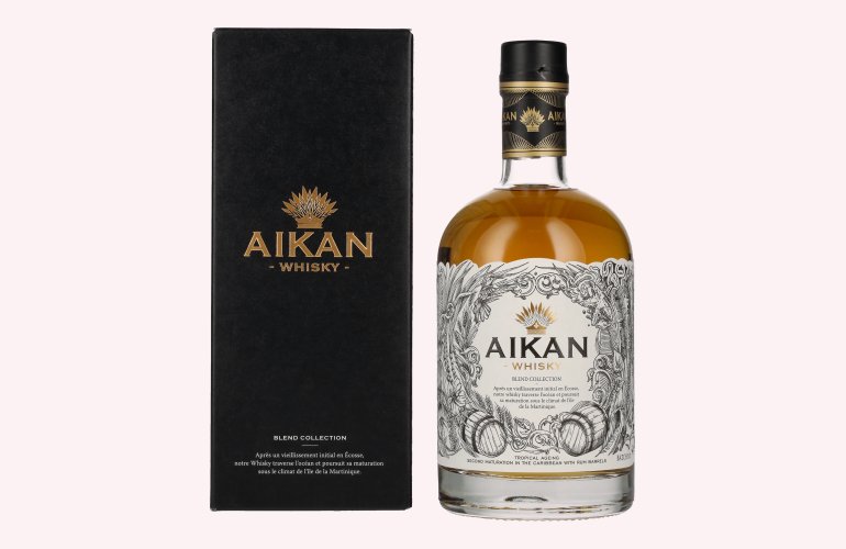 Aikan Whisky Blend Collection Batch No. 3 43% Vol. 0,5l in Geschenkbox