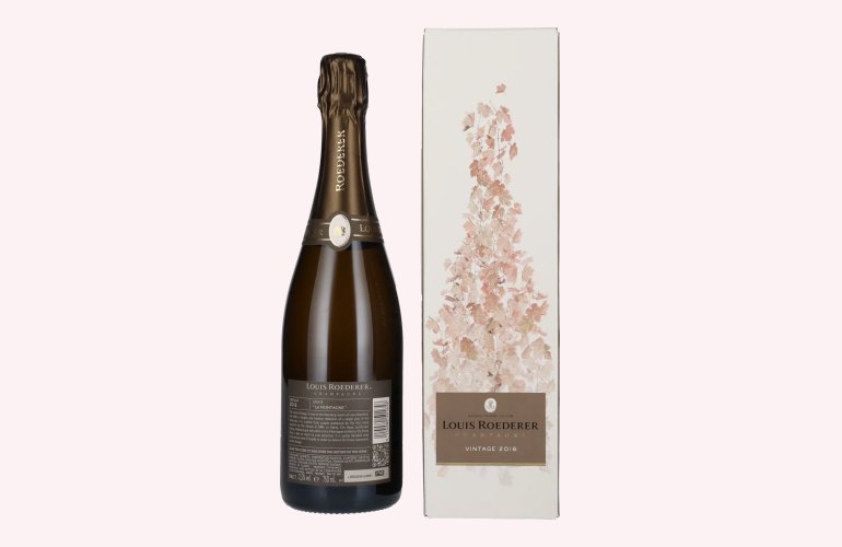Louis Roederer Champagne VINTAGE 2016 12,5% Vol. 0,75l in geschenkverpakking