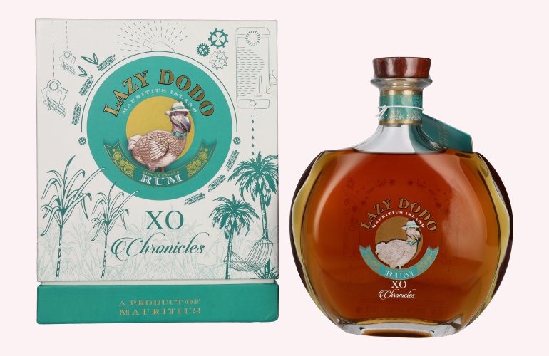 Lazy Dodo XO CHRONICLES RUM 40% Vol. 0,7l in geschenkverpakking