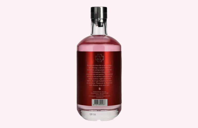 Rammstein Gin PINK Batch# 1 40% Vol. 0,7l