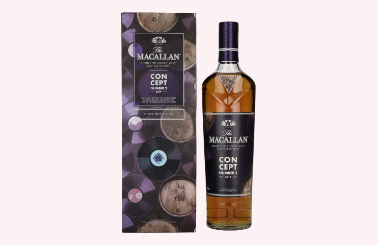 The Macallan CONCEPT N° 2 Limited Edition 2019 40% Vol. 0,7l in Geschenkbox