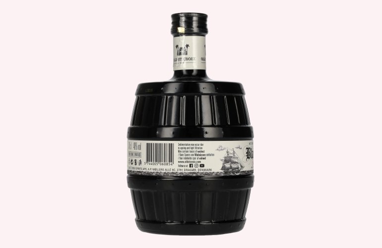 Old St. Croix A.H. Riise Black Barrel NAVY SPICED Spirit Drink 40% Vol. 0,7l