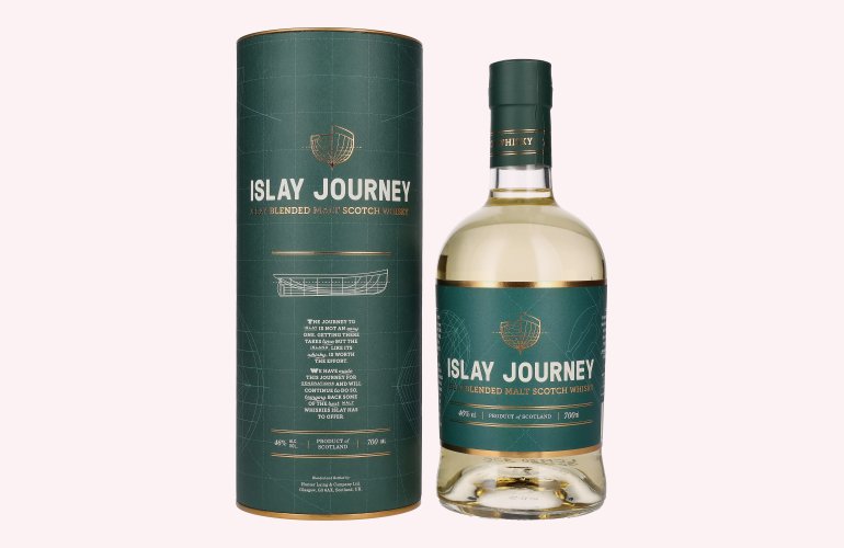 Hunter Laing ISLAY JOURNEY Islay Blended Malt 46% Vol. 0,7l in Geschenkbox