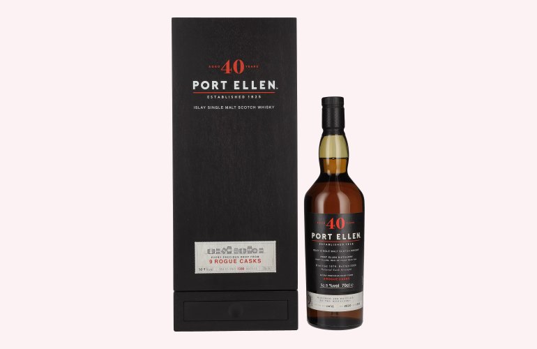 Port Ellen 40 Years Old 1979/2020 9 Rogue Casks 50,9% Vol. 0,7l in Giftbox