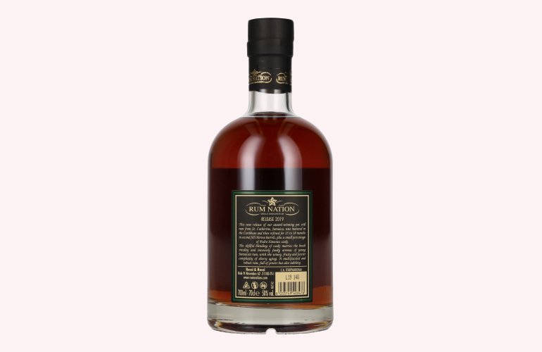 Rum Nation Jamaica 5 Years Old Pot Still Rum 50% Vol. 0,7l