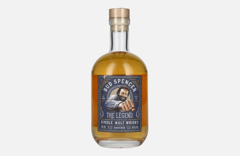 Bud Spencer THE LEGEND Single Malt RAUCHIG Batch 02 49% Vol. 0,7l
