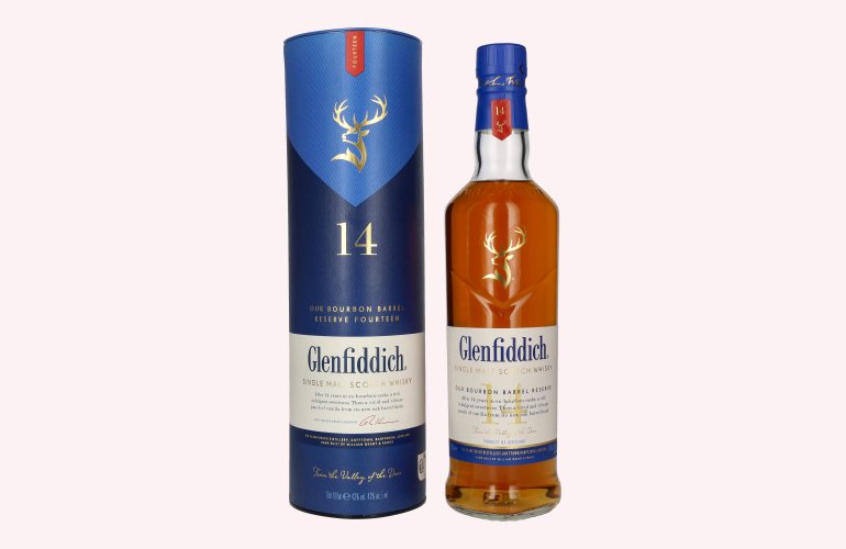 Glenfiddich 14 Years Old OUR BOURBON BARREL RESERVE 43% Vol. 0,7l in Giftbox