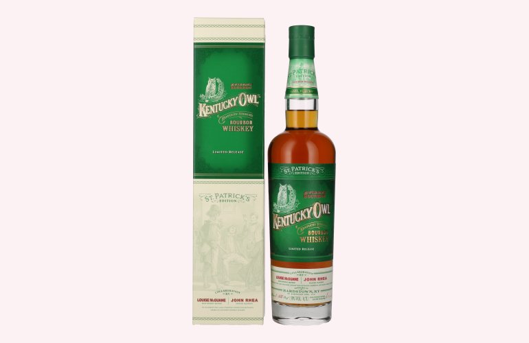 Kentucky Owl Bourbon Whiskey ST. PATRICK'S EDITION 50% Vol. 0,7l in Giftbox