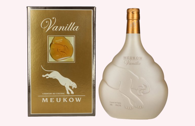 Meukow Vanilla Liqueur au Cognac 30% Vol. 0,7l in Geschenkbox
