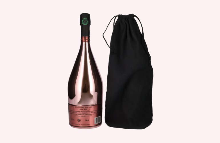 Armand de Brignac Champagne Rosé Brut 12,5% Vol. 1,5l in Velvet Bag