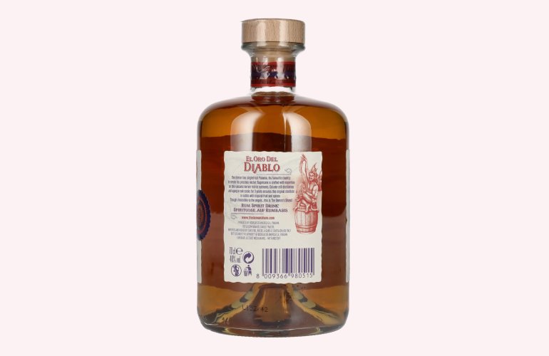 The Demon's Share El Oro Del Diablo Premium Rum Spirit Drink 40% Vol. 0,7l