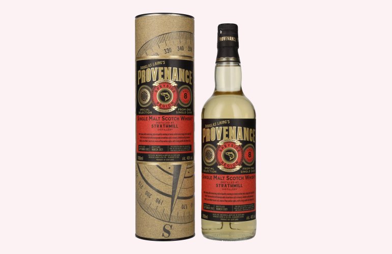 Douglas Laing PROVENANCE Strathmill 8 Years Old Single Cask Malt 2012 46% Vol. 0,7l in Geschenkbox