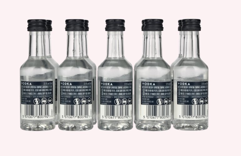 Eristoff Premium Vodka 37,5% Vol. 10x0,05l PET