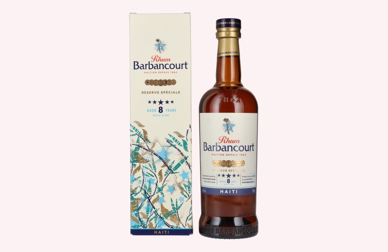 Barbancourt 8 Years Old Réserve Spéciale Haiti Rhum 43% Vol. 0,7l in Geschenkbox