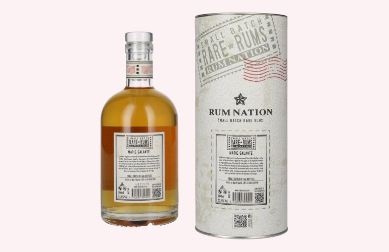 Rum Nation Rare Rums MARIE GALANTE Guadeloupe 2017/2025 55,4% Vol. 0,7l in Giftbox