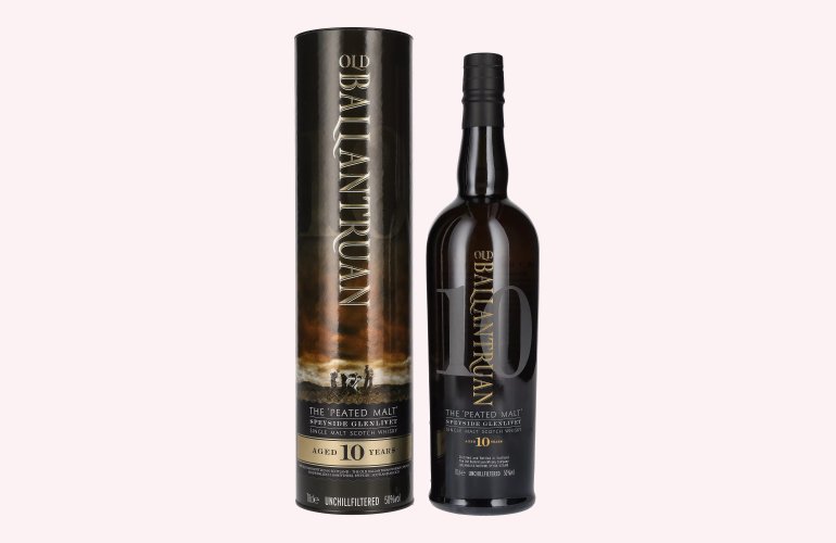 Old Ballantruan 10 Years Old THE PEATED MALT 50% Vol. 0,7l in Giftbox