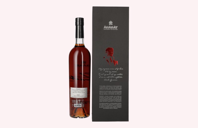 Ararat 25 Years Charles Aznavour Signature Blend 40% Vol. 0,7l en boîte cadeau