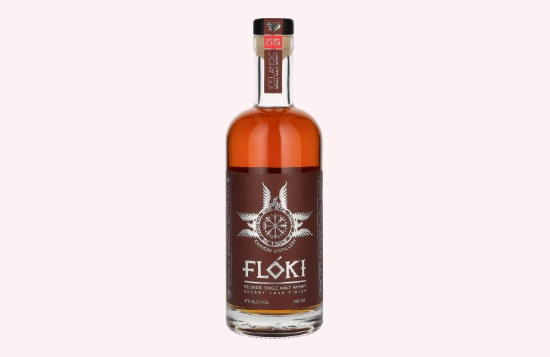 Flóki Icelandic 3 Years Old Single Malt Whisky SHERRY CASK FINISH 47% Vol. 0,7l