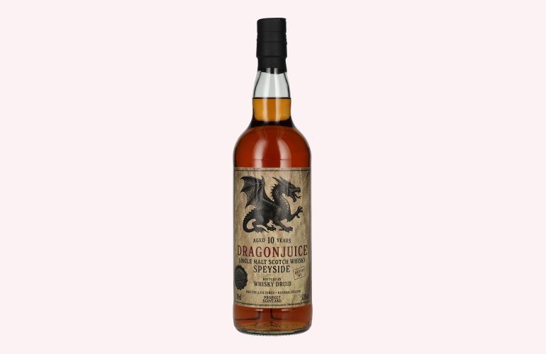 Whisky Druid 10 Years Old DRAGONJUICE Single Malt Scotch Whisky Batch #1 53,3% Vol. 0,7l