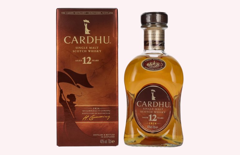Cardhu 12 Years Old Single Malt Scotch Whisky 40% Vol. 0,7l in Geschenkbox