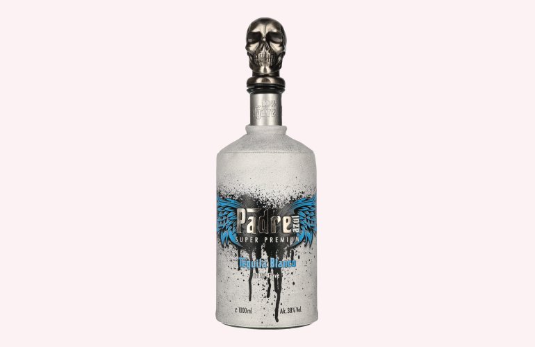 Padre Azul Super Premium Tequila Blanco 100% Agave 38% Vol. 1l