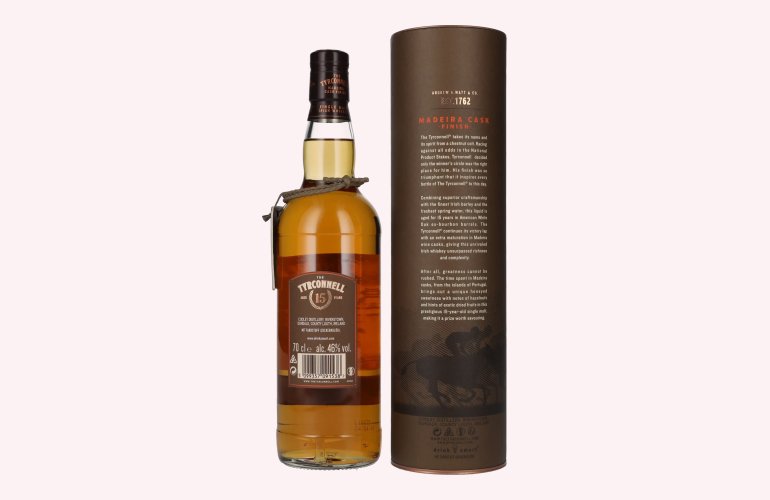 The Tyrconnell 15 Years Old Madeira Cask 46% Vol. 0,7l in geschenkverpakking