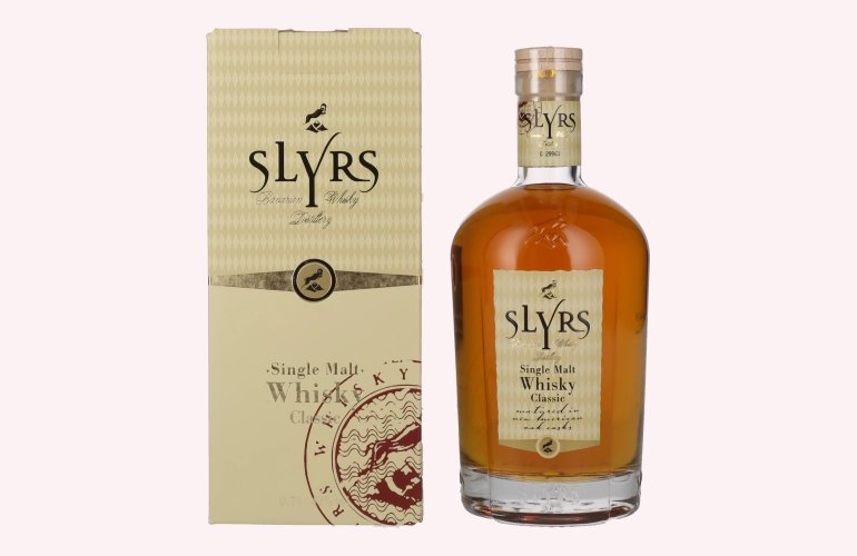 Slyrs CLASSIC Single Malt Whisky 43% Vol. 0,7l in Giftbox